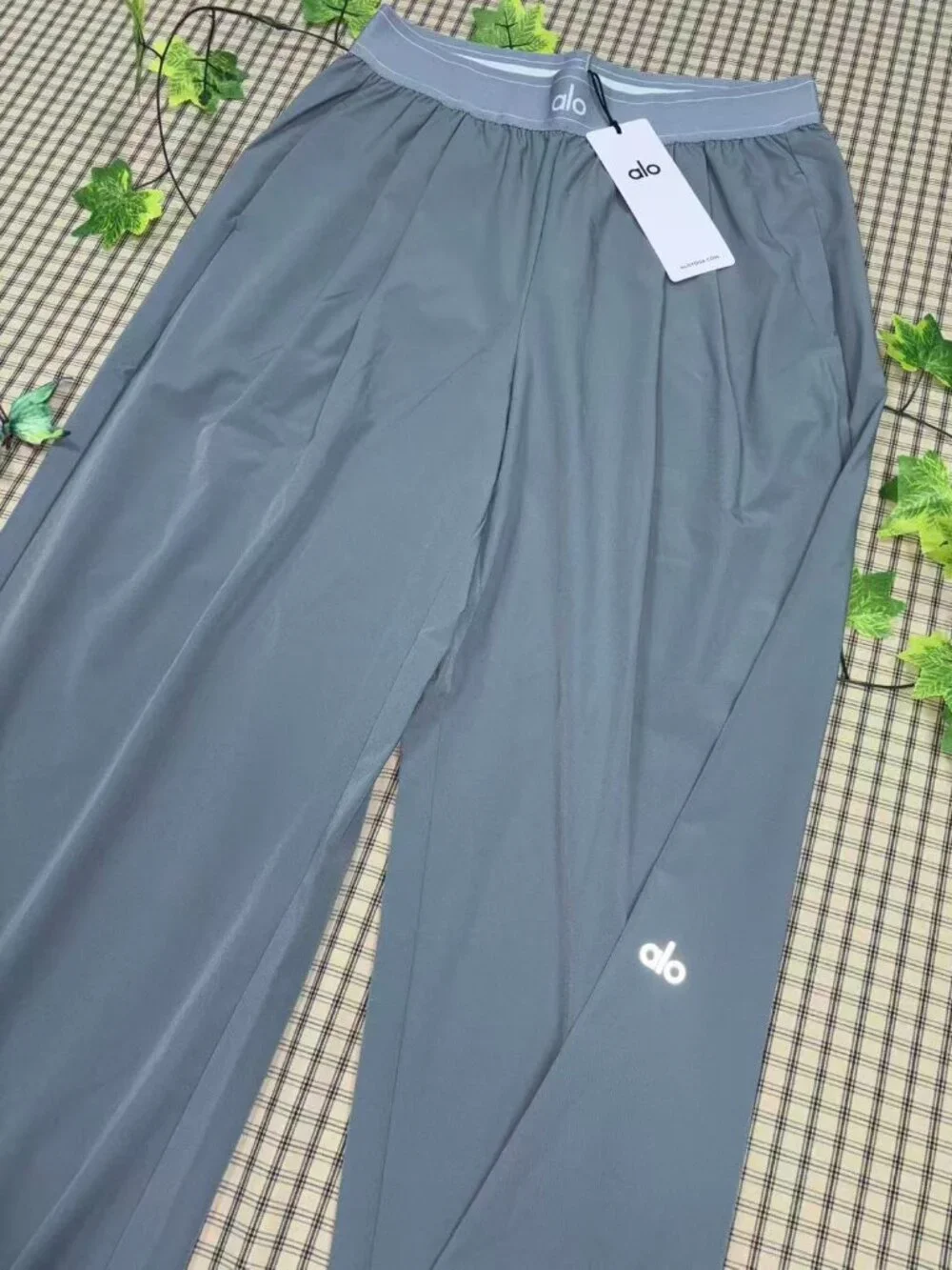 🧿Alo Yoga Suit Up Trouser Steel Grey Regular(30-inch)Tailored Look